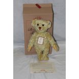 A Steiff teddy bear, "British Collectors Teddy Bear 2003", limited edition 196 of 4000,