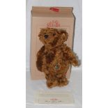 A Steiff replica teddy bear, "Irish teddy bear", limited edition 77 of 2000,