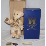 A Merrythought International Collectors Club 'Sixth Club' teddy bear, "Buckingham",