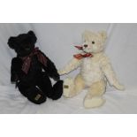 Two Merrythought teddy bears, both limited edition, and comprising "Ivory Bear", 307 of 750,