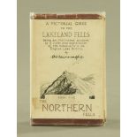 Alfred Wainwright (1907-1991), "A Pictorial Guide to the Lakeland Fells" first edition Book V.