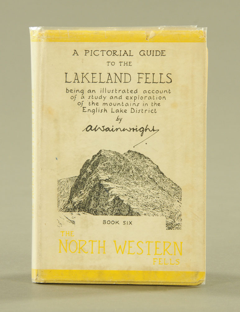 Alfred Wainwright (1907-1991), "A Pictorial Guide to the Lakeland Fells" first edition Book VI.