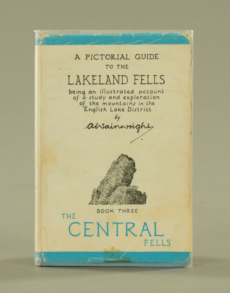 Alfred Wainwright (1907-1991), "A Pictorial Guide to the Lakeland Fells" first edition Book III.