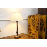 Decorative table lamp and shade,