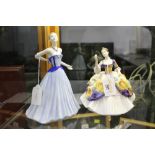 Royal Doulton figurine Moonlight Gaze and Christine