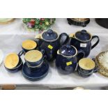 Denby tea pots, water jug,