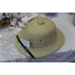 Indian pith helmet