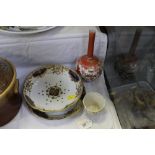 Noritake bowl and dish,