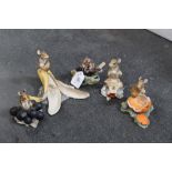 Five Border Fine Art fieldmouse ornaments