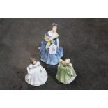 Royal Doulton figurines Fair Maiden,