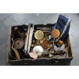 Bellows, metronome, brassware, money box etc.