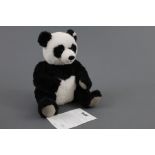 A Steiff "Su-Lin, the Giant Panda", exclusive to Danbury Mint, limited edition 25/1250,