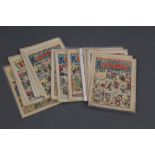 A group of twenty one copies of The Dandy, to include Christmas, Easter, Firework,