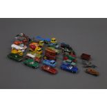 Twenty nine 1950's and later die cast model vehicles, to include Corgi Juniors, Matchbox,