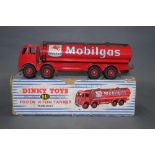 A Dinky Foden 14-ton "Mobilgas" tanker (941), in red,