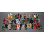 A group of 40 plus miniature action figures, to include Action Force and LFL,