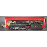 A Hornby 00 gauge LMS 4-6-0 "Black Five" locomotive and tender,