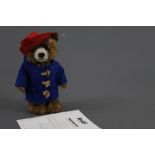 A Steiff "Paddington The Movie Edition" Teddy bear, exclusive to Danbury Mint,