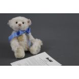 A Steiff "George, The Steiff Royal Baby Bear" teddy bear, made exclusively for Danbury Mint,