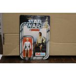 A Palitoy Star Wars Luke Skywalker 3 3/4 ins action figure, with action light sabre,