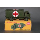 A Dinky military ambulance (626),