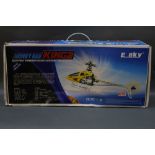 An Esky Honey Bee King 2 electric powered radio control helicopter,
