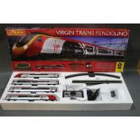 A Hornby 00 gauge "Virgin Trains Pendolino" train set (R1155),