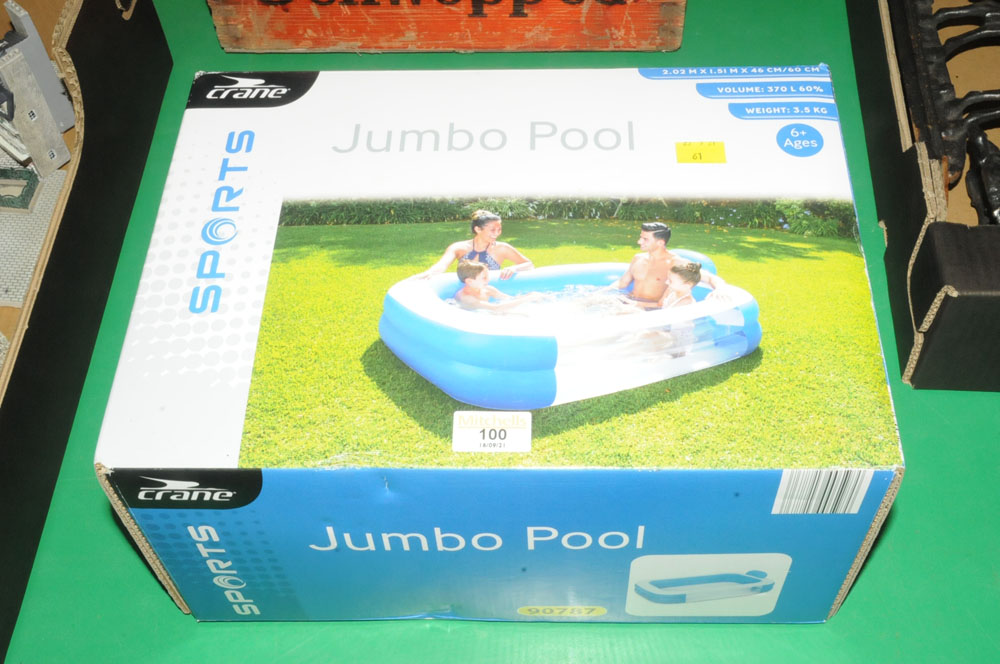 Jumbo pool boxed sealed as new