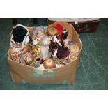 Box of dolls