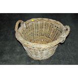 Large two handled basket