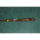 African style walking stick
