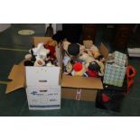 Large quantity of soft toys,