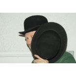 Two bowler hats