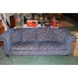 Large two seater settee with cushions