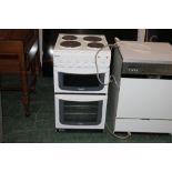 A slim line Hotpoint 4 ring cooker