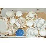 Box of part tea sets