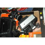 Box of camera and accessories