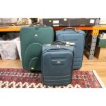 3 Wheelie suitcases