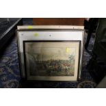 A group of 5 mixed prints and pictures to include a Victorian 'Deception' print