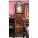 A 19th century mahogany cased 30 hour long case clock by George Willson of Appleby together with