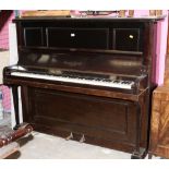 A Collard and Collard of London upright piano