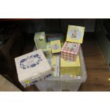 A tub of mainly boxed Cherished Teddies ornaments