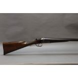 Charles Rosson a 12 bore side by side shotgun, with 26" barrels, quarter and 7/8 choke,