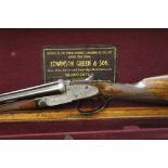 Edwinson Green & Son Gloucester and Cheltenham, 20 bore side by side shotgun, with 28" barrels,