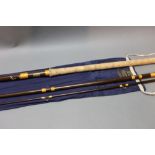 Hardy Matchmaker match rod, in three sections, 13'.