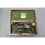 * Wallas of Wigton a six shot pepperbox pistol, with 2 3/4" barrels,