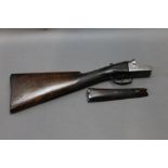 Westley Richards, the stock and action of a 12 bore boxlock ejector shotgun, No 1 from a pair,