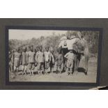 A rare photograph of the Commissioner of Kumaon, India, Sir Percy Wyndham, pictured with elephant,