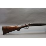 JP Sauer & Sohn, a deactivated 16 bore side by side hammer shotgun, with 29 1/2" barrels.