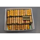 * +/- Seventy 20 bore shotgun cartridges, to include paper, plastic and metallic cases,